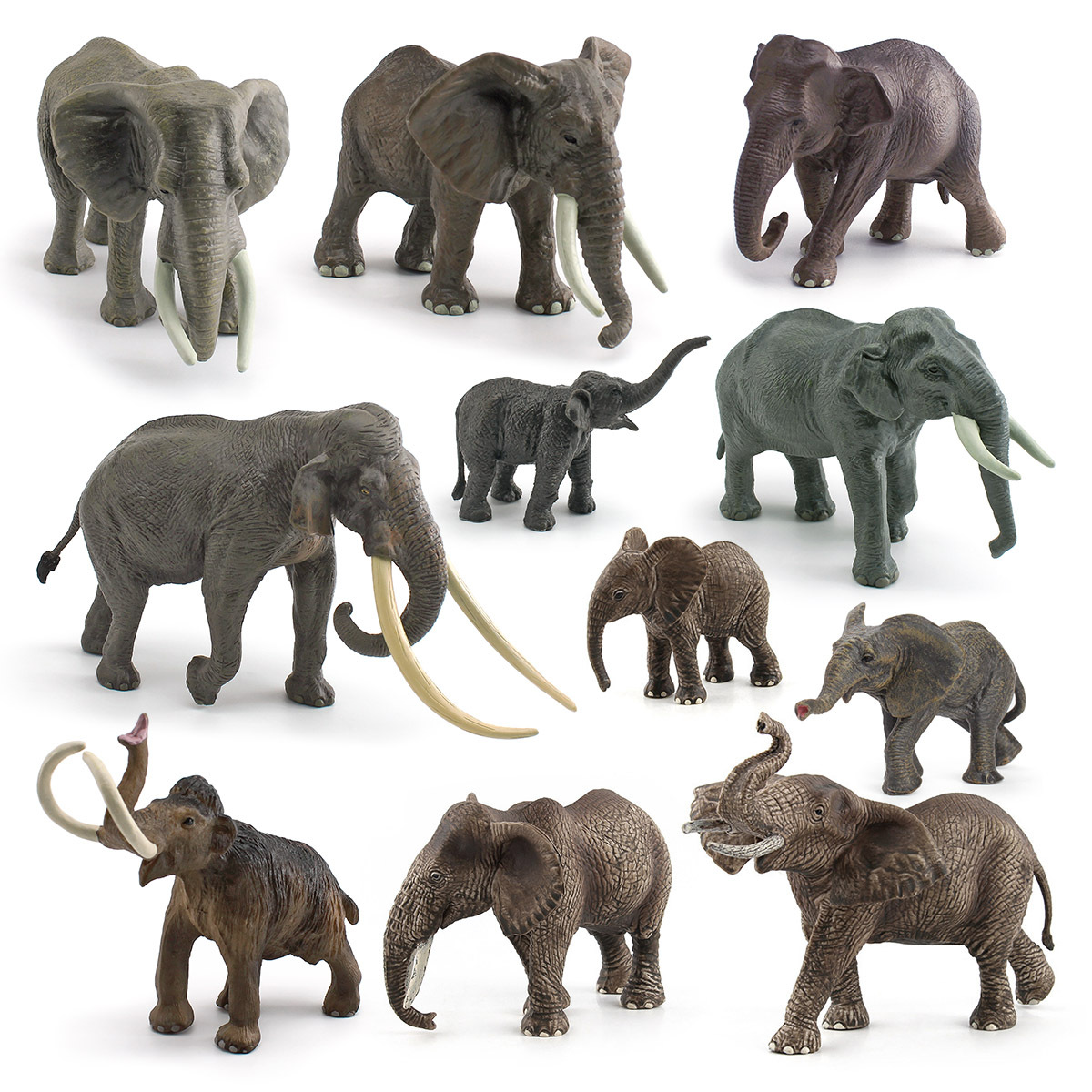 Baby Products In Sale - Modèle de simulation d'éléphant africain sauvage