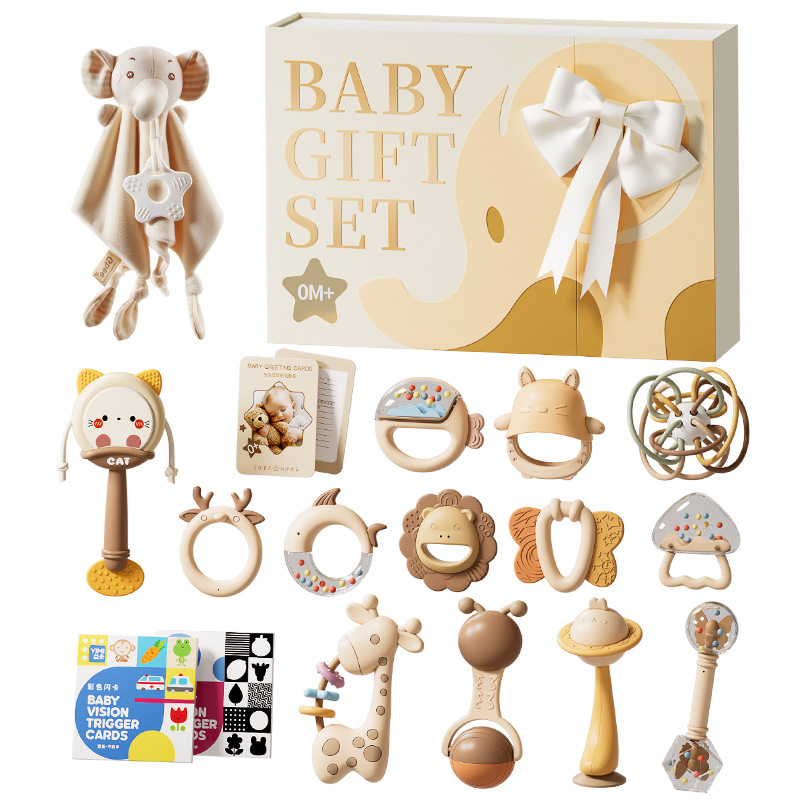 Baby Rattle Toy Set - Ensemble de hochets de dentition de