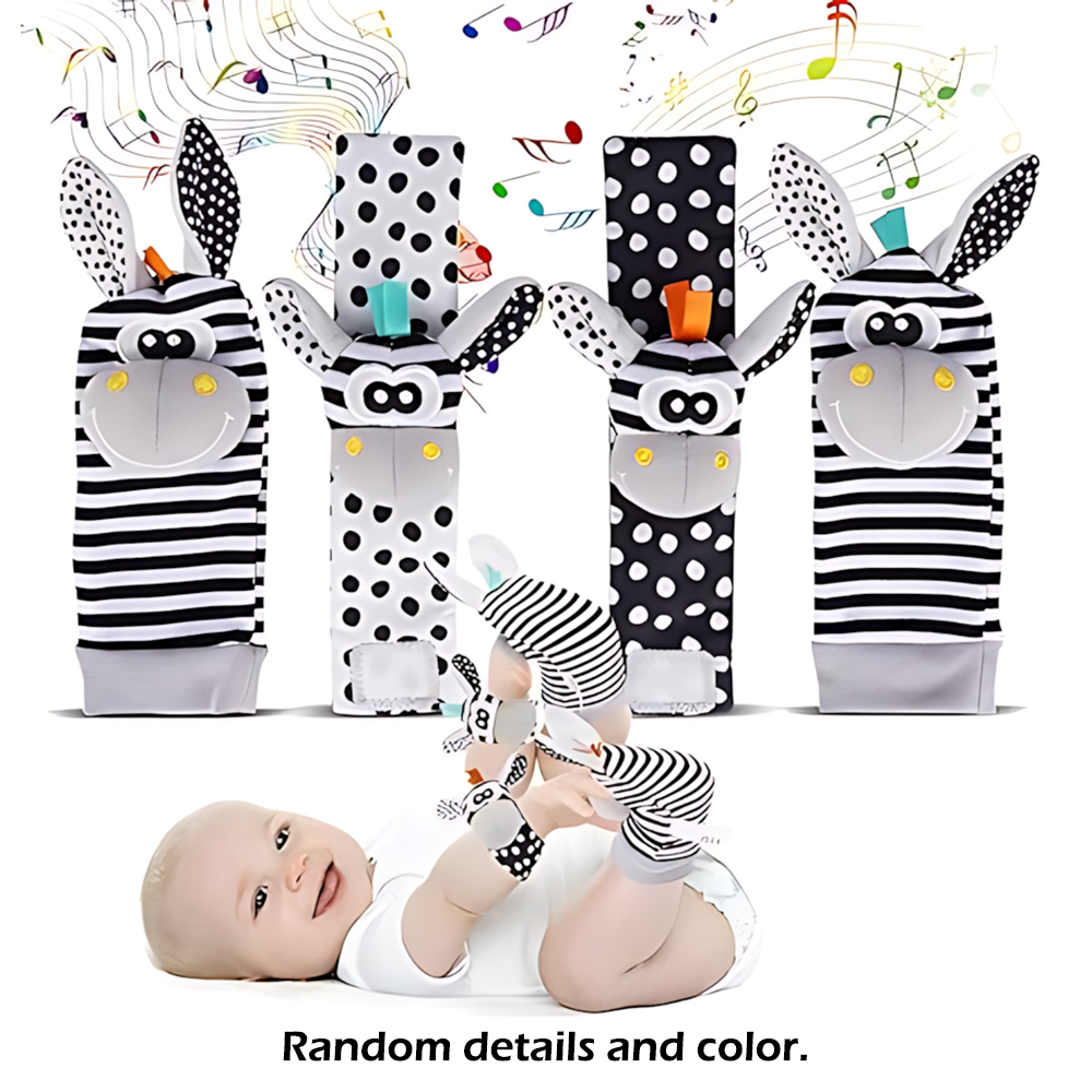 Baby Rattle Toy Set - Hochet de poignet pour bébé de
