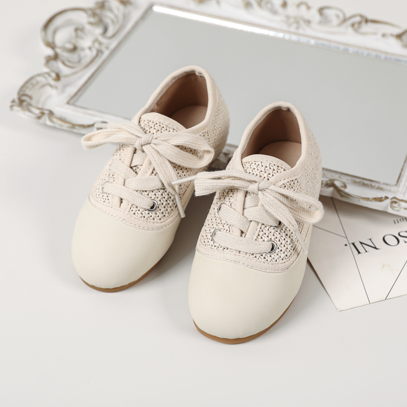 Baby Product Brand - AS-Mocassins Tissés Oxford pour Bébé Fille