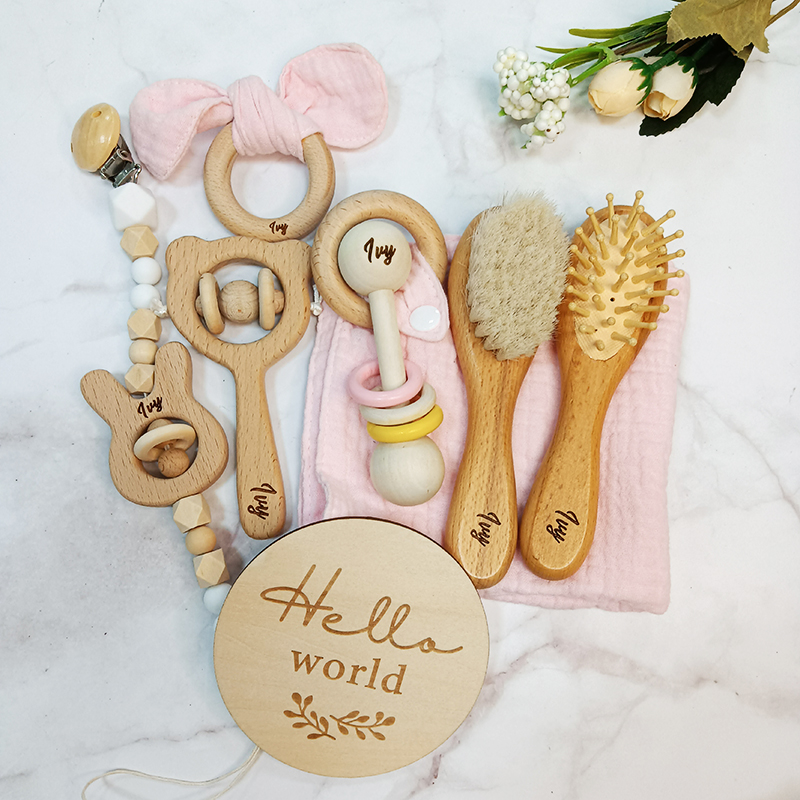 Baby Rattle Toy Set - Jouet de bain personnalisé pour nouveau-né