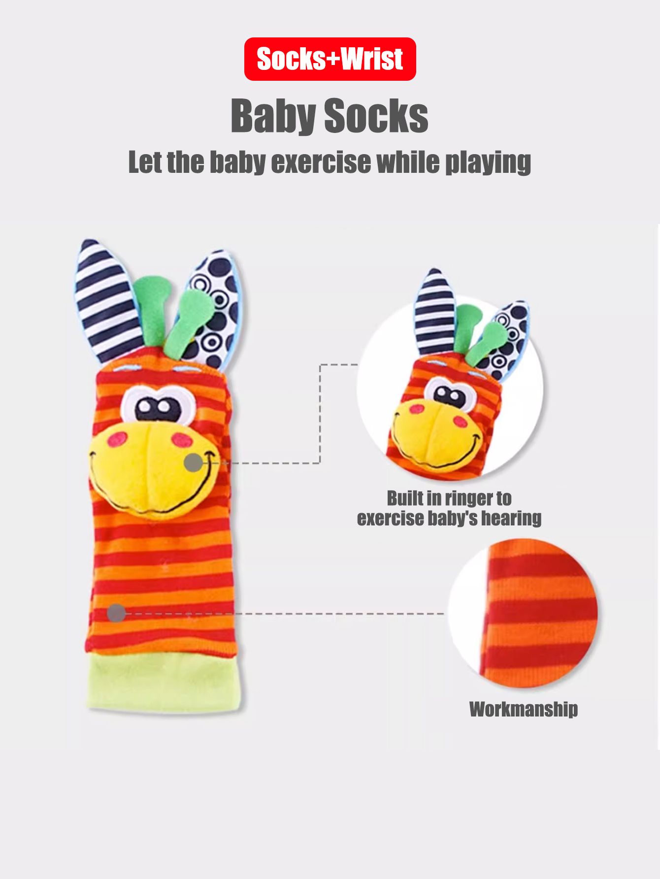 Hochet de poignet pour bébé de - Baby Rattle Toy Set avis et prix