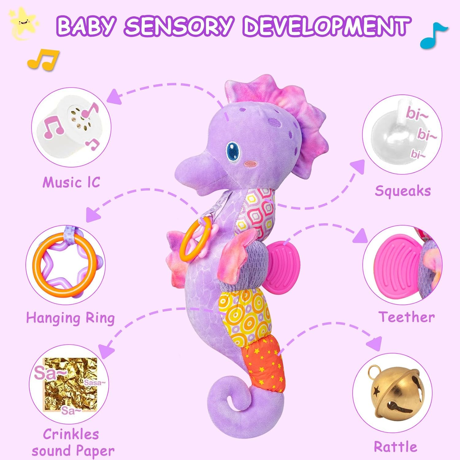 Hochets pour bébé de 0 à 12 mo - Baby Rattle Toy Set avis et prix